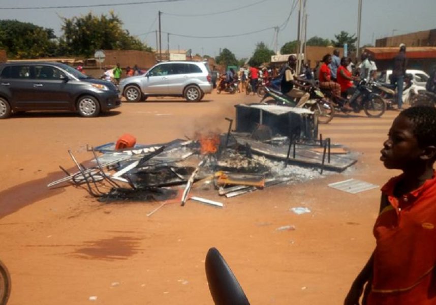 Ouagadougou: Manifestation de jeunes après l’assassinat d’un militaire