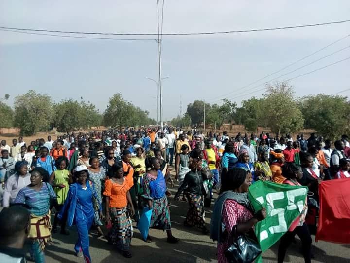 Burkina: les syndicats maintiennent la grève du 16 au 20 mars 2020