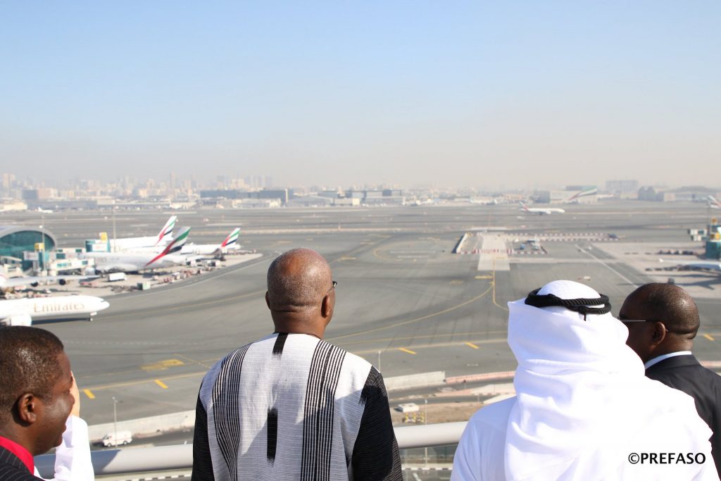 Ouagadougou-Dubaï : le président du Faso veut une desserte aérienne pour les passagers.