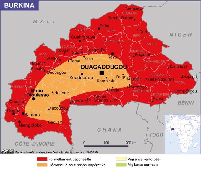 Terrorisme: Le Sahel et ses pays limitrophes ne sont plus « totalement sûrs » pour les Occidentaux (Paris)