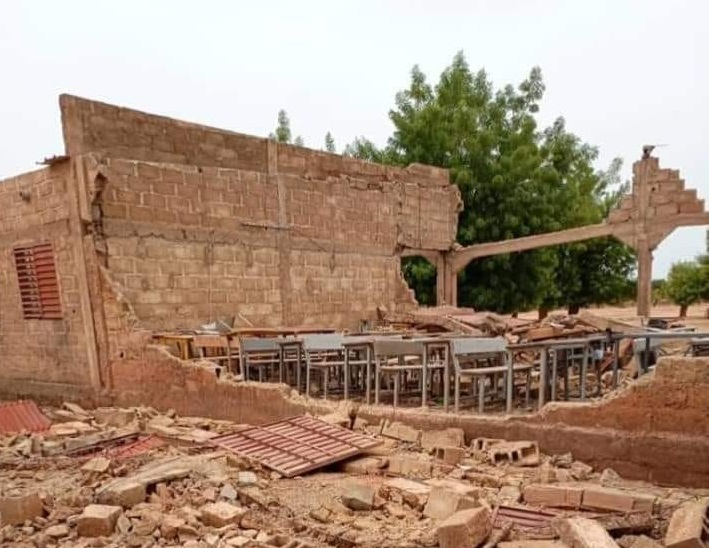 Burkina/ Education : un bâtiment scolaire s’effondre et tue un élève