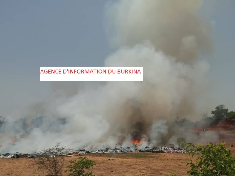 Burkina: 13 tonnes de stupéfiants incinérés