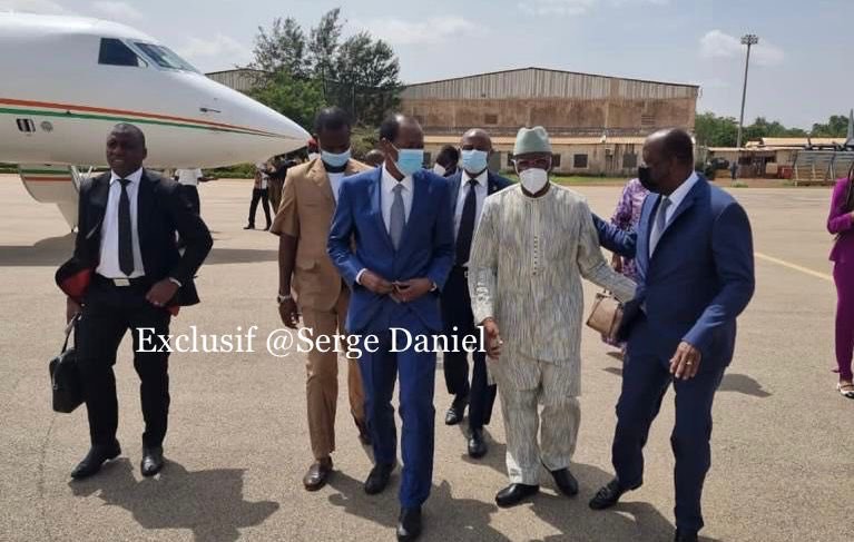 Blaise Compaoré est arrivé à Ouagadougou