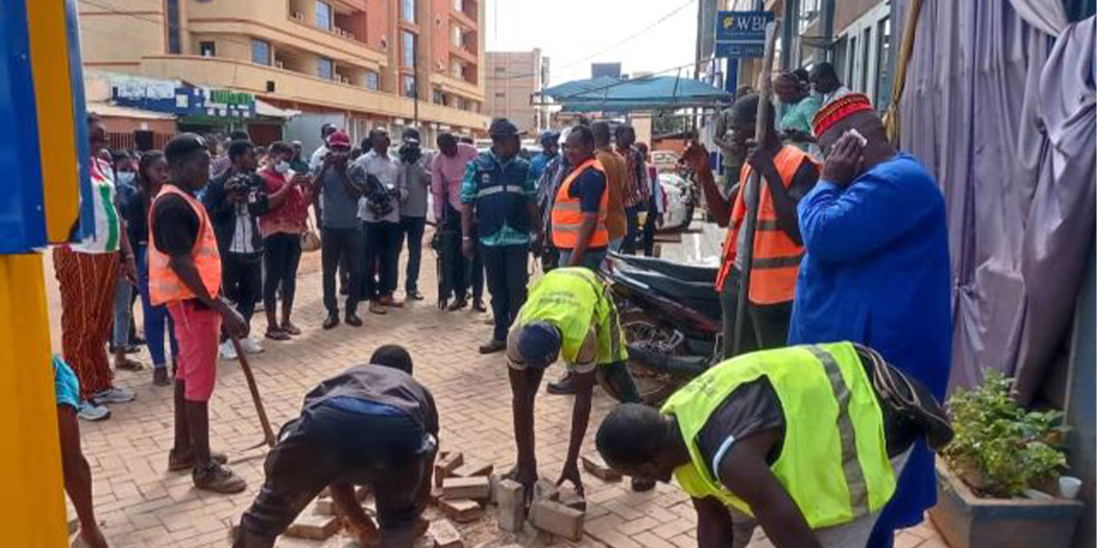 Occupation anarchique des voies des eaux pluviales : La délégation spéciale de Ouagadougou fait le ménage