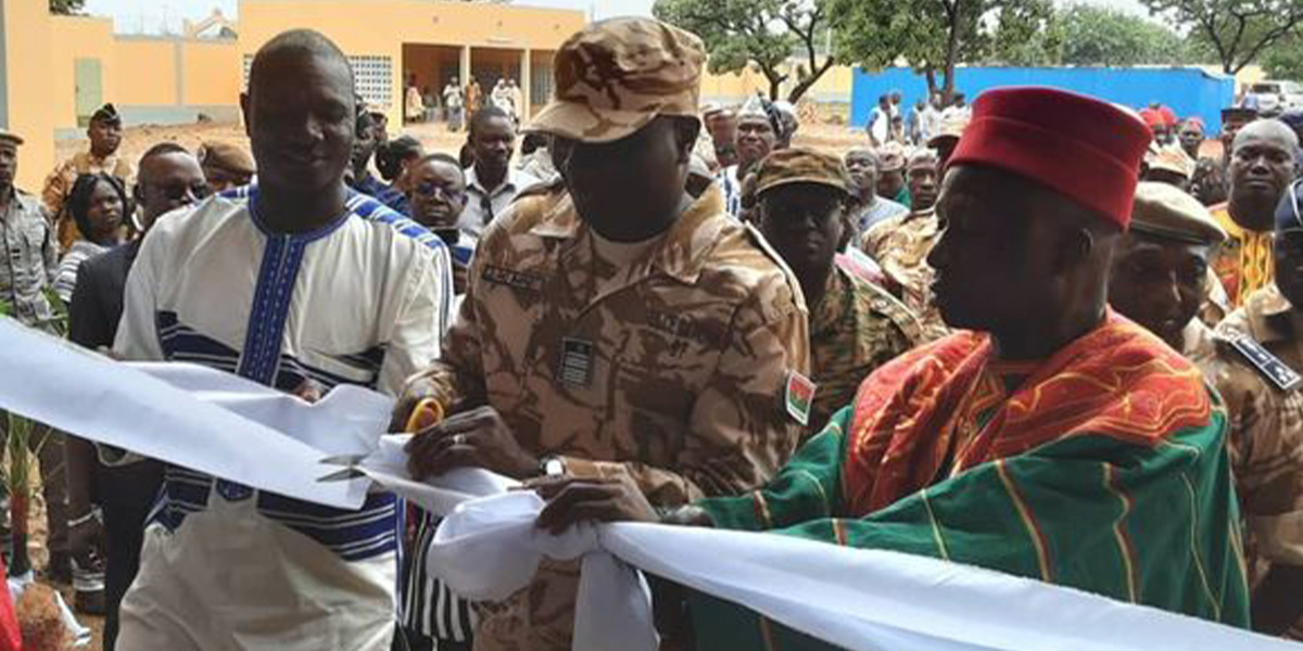 Inauguration de la nouvelle direction régionale de la police à Dédougou