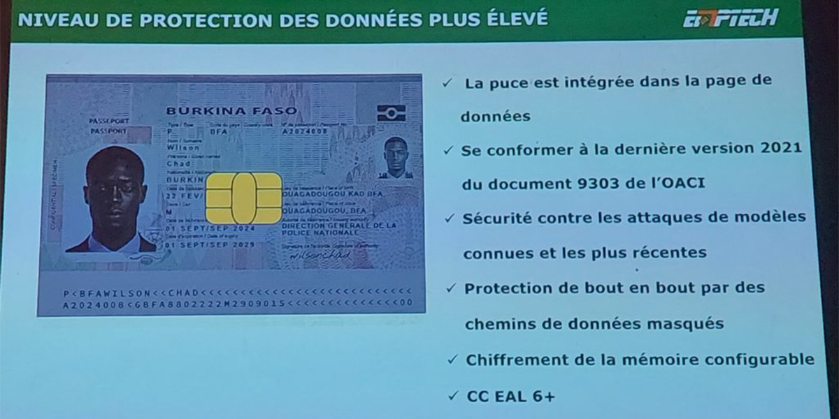 Le Burkina Faso lance un passeport biométrique de dernière génération