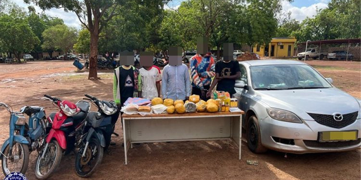 Démantèlement de trois réseaux criminels à Ouagadougou par la police nationale