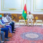 Le Président Ibrahim TRAORE reçoit les membres du Conseil d'orientation de la Commission de régulation des dysfonctionnements