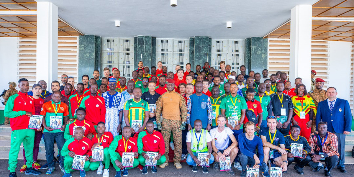 Tour cycliste international du Faso : Le Président Ibrahim Traoré célèbre l'amitié entre les nations participantes