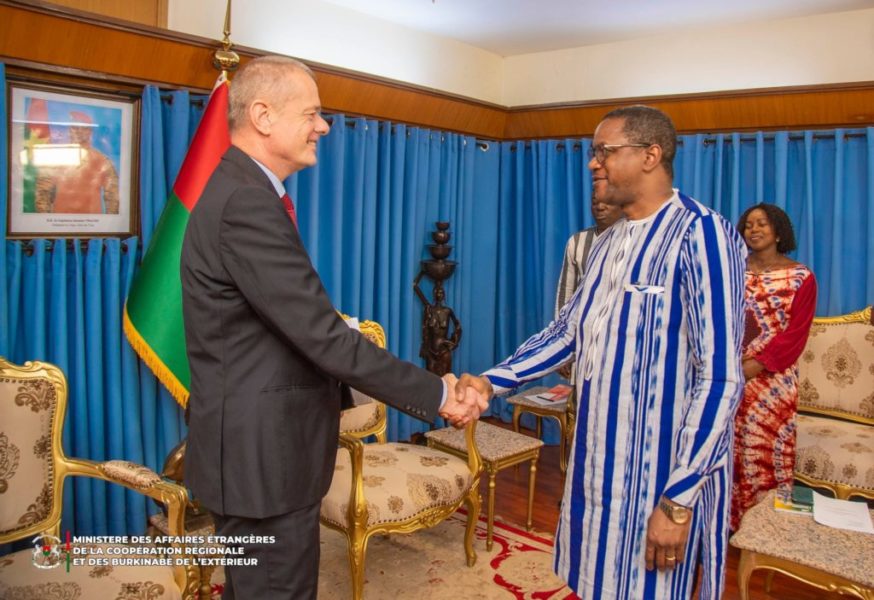 Coopération Allemagne-Burkina : visite de l’Ambassadeur Becker