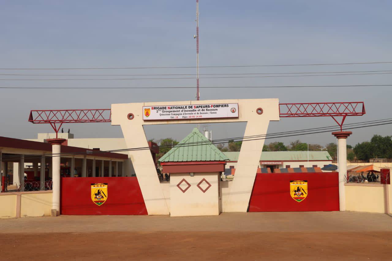 Brigade nationale de sapeurs-pompiers : une nouvelle compagnie inaugurée à Gaoua