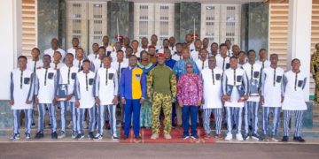 Audience du Président du Faso : Ibrahim Traoré encourage les Étalons U17 pour l'avenir