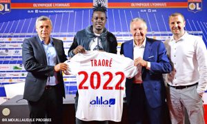 Mercato: L&rsquo;international burkinabé Bertrand Traoré s&rsquo;engage avec l&rsquo;Olympique…