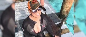 Mariah Carey plonge avec les requins