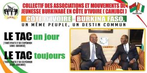 TAC Burkina Faso- Côte d&rsquo;Ivoire: La jeunesse burkinabè…