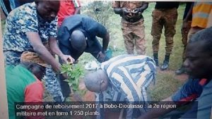 Reboisement à Bobo-Dioulasso: La 2ème région militaire met…