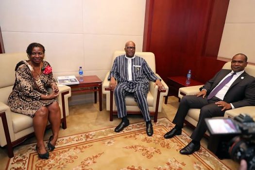 29e Sommet de l’Union africaine : Le Président du Faso accorde une audience à la Directrice par intérim du FNUAP