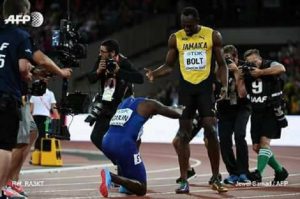 Athlétisme: Gatlin s&rsquo;incline devant Usain Bolt, battu pour…