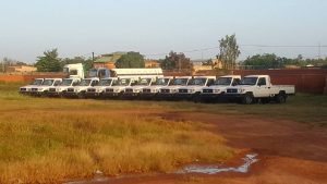 Sécurité: 22 véhicules Pick -up pour les Forces…
