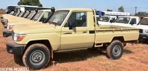 Sécurité: Du matériel roulant pour les Directions Régionales…