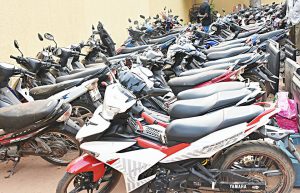 Police Nationale: 114 motos volées en tout, 13…