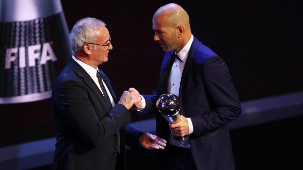 Sport: Zinedine Zidane sacré meilleur entraîneur de l’année 2017 par la FIFA