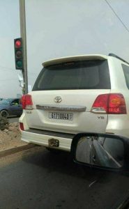 Interpellation des conducteurs de la Toyota Land Cruiser…