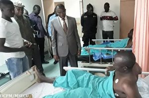 Le Ministre de la Sécurité au chevet des…