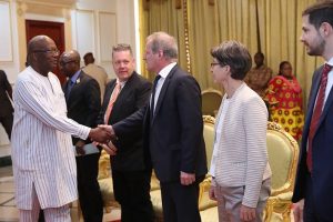 Le Président du Faso s’entretient avec une mission…