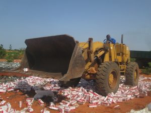 Bobo Dioulasso: 166 000 paquets de cigarettes «…