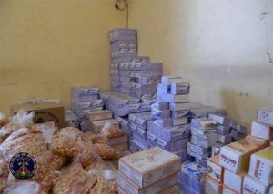Nahouri: la police saisit 750 kg de produits…