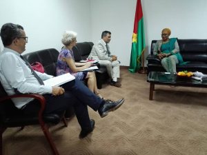 Audience du ministère de la Femme, de la…