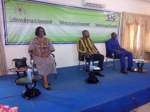 Conference de presse du gouvernement: la crise au…