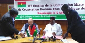 Diplomatie: l&rsquo;Inde et le Burkina ont signé des…