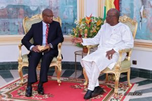 Le nouveau Vice-gouverneur de la BCEAO chez le…