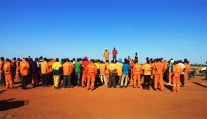 Crise à la société des mines de belahouro : les travailleurs s&rsquo;en remettent au président du Faso.