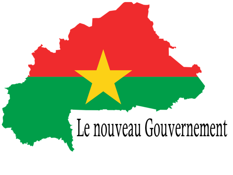 Burkina: voici le gouvernement
