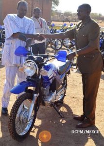 Sécurité: Une quarantaine de motos pour soutenir les FDS.