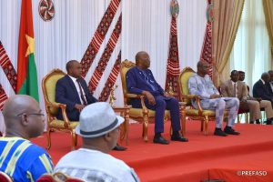 Vœux du corps diplomatique au président du Faso : les diplomates réaffirment leur soutien au peuple burkinabè.