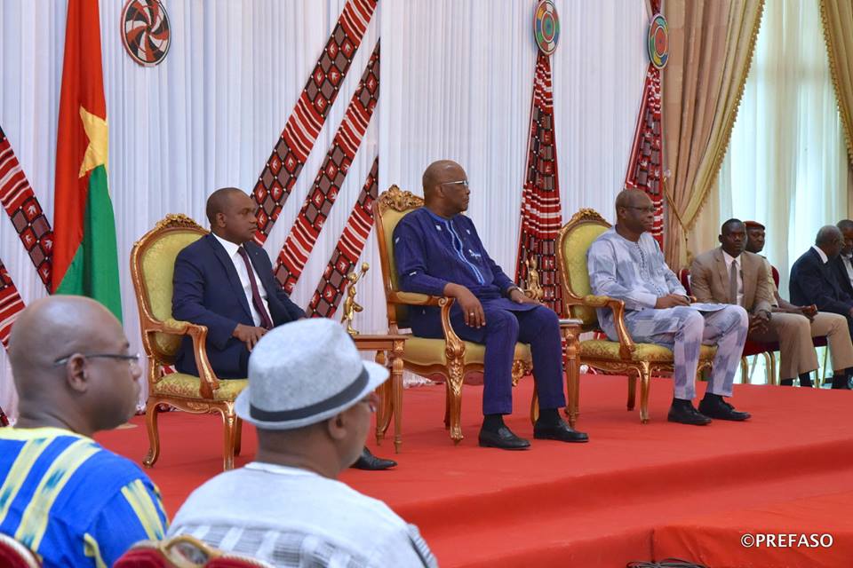 Vœux du corps diplomatique au président du Faso : les diplomates réaffirment leur soutien au peuple burkinabè.