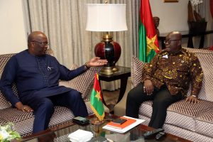 Sécurité dans la sous-région : le chef de l’Etat à Accra