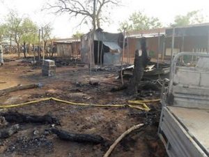Province du Passoré: un incendie ravage le marché de Arbollé