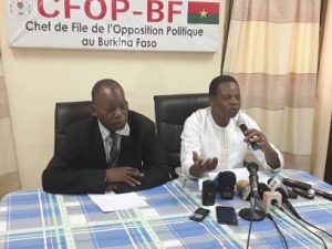 Politique: « contrairement à la propagande hypocrite dont se sert le MPP, Roch et Blaise continuent de communiquer » opposition