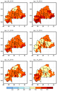 Burkina: des vagues de chaleur prévues du 09 au 15 avril 2019