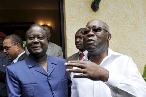 Côte d&rsquo;Ivoire: Rencontre entre Gbagbo et Bédié à Bruxelles