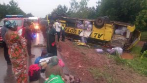 Sécurité routière: huit (08) blessés dont trois (03) dans un état grave dans un accident à la sortie de Bobo Dioulasso