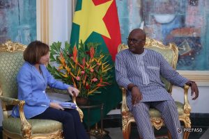 Lutte contre le terrorisme : la ministre française des armées félicite le Burkina Faso pour son engagement