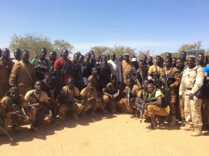 Région du Sahel : Le ministre de la sécurité en visite de soutien et d’encouragement de ses troupes sur le terrain .