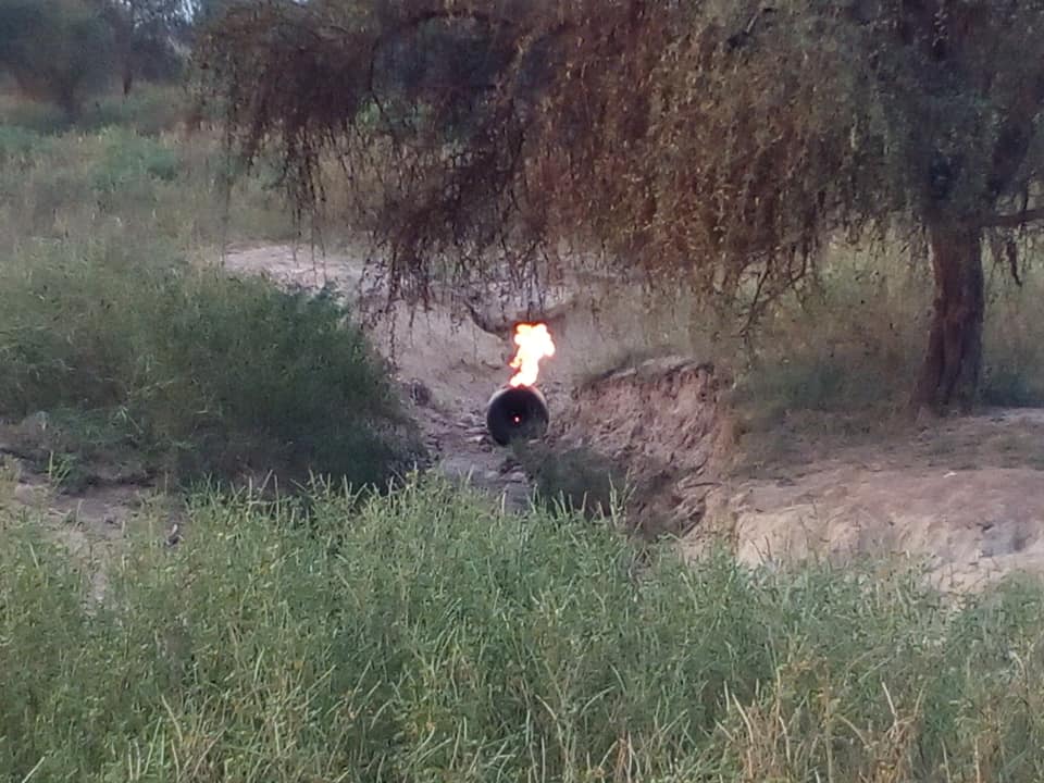 Rayongo: la bonbonne de gaz…