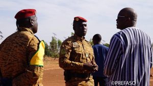 Sécurité : le président du Faso échange avec le commandant du 31è RIC